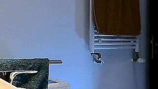 Hottest Brunette Babe in a Short Mini Skirt Takes Her Lace White Panties to Show Tight Wet Pussy