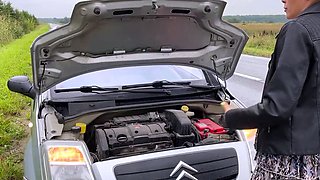 LifeKife - Sex in the Car in Gratitude for Its Repair