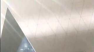 Plastic squeeze at blowjob movie