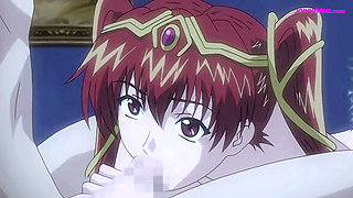 Lotte's Training Begins With Learning To Give a Blowjob, Because She Will Have To Live Off Only Eric's Cum