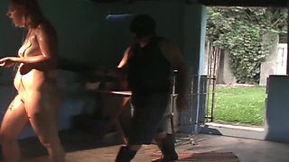Piss Swallow Humiliation After Cruel BDSM Spanking and Whipping Initiation