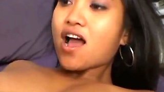 big huge white monster cock breaking open asian maid pussy
