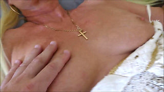 Moaning POV Fuck with Close up Titty & Pussy Play