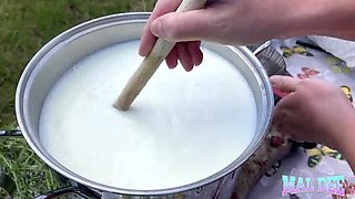 Homemade Teen Malaya Darcie Creamy Handjob Solo in 4K