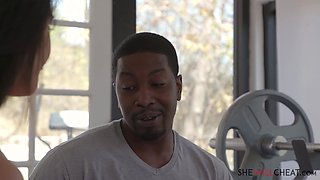 Horny fitness MILF interracial unbelievable xxx movie