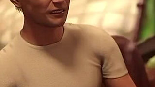 Hot Step-stepmom Surprised Me! She Sucked Me in the Kitchen