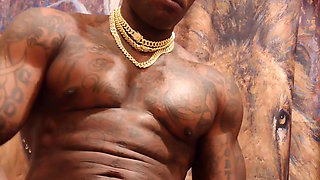 New Porn: BBC Worship Hallelujah Johnson (Black King) Tall Dark Chocolate Muscles Tattoos Hairy BBC Hallelujah Johnson Masturbat