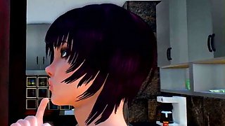 Insane dickgirl desired to gobble the anal invasion of a ultra-cute dude, after that she torn up his caboose decently - Super-sexy THREE DIMENSIONAL Hermaphroditism on Masculine