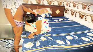 Hot Desi Wife Full Night Hardcore Sex with Husband  Intense Passion