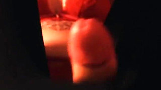 Real Couple: Blowjob to Black Nylon Footjob, Huge Cumshot All Over My Pantyhose Tights
