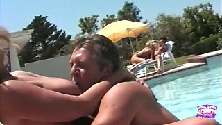 Two Friends Switch Wives Ending up in a Rough Outdoor Fuck