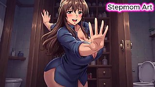 JOI Stepmom Rich In The Bathroom - Come With Me 100 Youll Cum - Dirty Talk