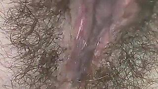 Very Hairy Pussy and Legs, Fingering, Foofetish, Close-up Big Pussy Lips From Ginnagg