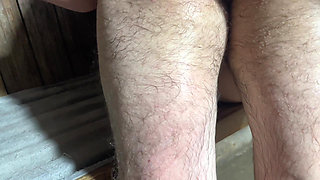 Evening pleasure in the sauna