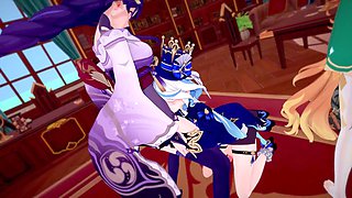 Venti, mavuika, futanari femboy