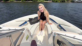 Captain fucked client on a boat