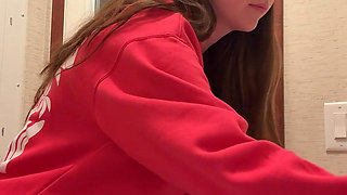 Using My Laundry Machine to Cum Hard