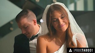 PURE TABOO Lustful Bride Gizelle Blanco Shamelessly Teases Her Husband In Front Of Wedding Witnesses: Porn