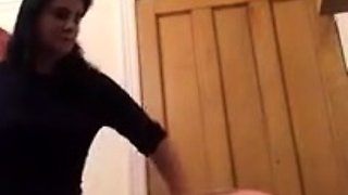 Amateur BDSM spanking slave fuck