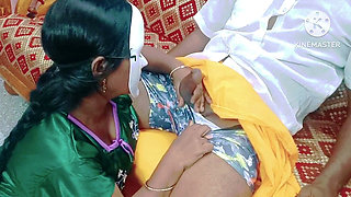 Unsatisfied Housewife Seduced Her Father in Law and Get Fucked by Him - Full Tamil Audio with Loud Moaning