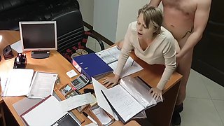 Amazing Fuck With An Office Secretary 10 Min