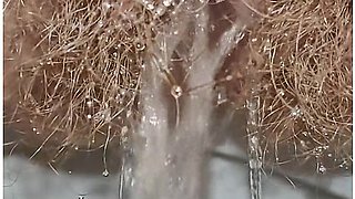 Huge Hayry Pussy Peeing Along With Loud Anal Farting For Toilet Fetish Lovers Only!