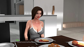 Away From Home 10 Eva's Underwater Ass Rub on Liam's Dick at Pool Party