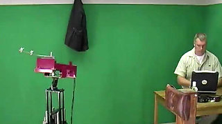 Olivia Spanking Machine - Bare Back Whipping