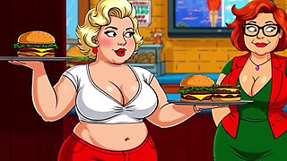 Cum Menu: Married Waitress Was Fed Delicious Cum in a Restaurant