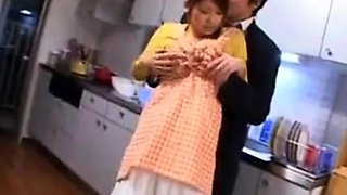 Asian Amateur with Big Tits and Nipples Sucks