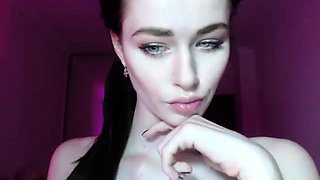 Wild Girl Brunette Solo Masturbation