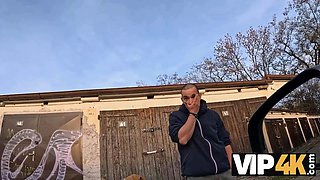 Vip4k. she showcased me her tits in public, and i sold them a car