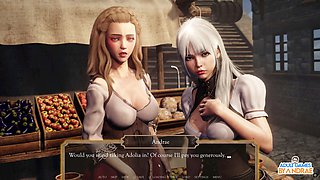 3d, making love, medieval fantasy