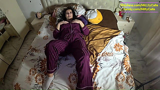 Caught Him Masturbating with My Shiny Work Downjacket - Deepthroat, Spit & Cumshot JOI