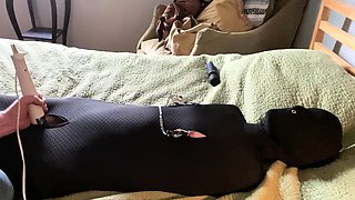 Blonde amateur MILF pov toys fingering shaved cunt