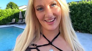 Jmac Fucks Busty British Babe Sophia Isabella by the Pool