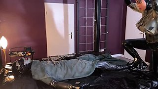 German MILF Ava in Latex Mask BDSM Fetish - Part 1 HD