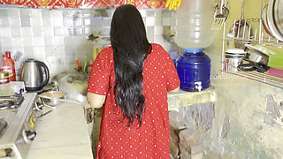 Hot Kitchen Encounter With My Sexy Mami Turned Into Passionate Sex