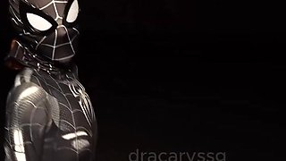 Venom delivers intense sensual cosplay passion with passionate desire