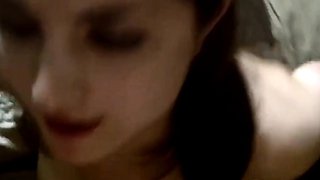 Russian Amateur Facial After Anal