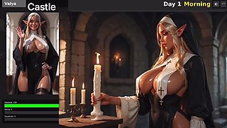 Hot Elf Big Boobs Escape Goblin Sex Animation HD