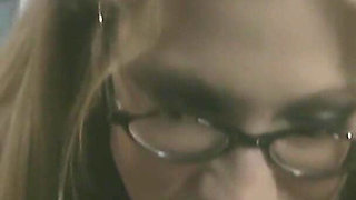 Blonde Slut Loves Deep Throat