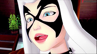 Felicia Hardy (black Cat) Hot Bikini Sex - Marvel