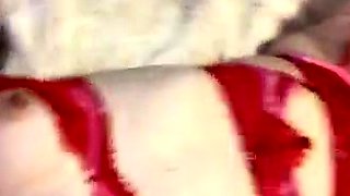 Amateur striptease and Solo masturbation