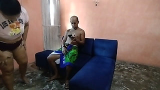 Stepdaughter Thirsty for a Good Cock Seduces Her Dirty Old Stepfather so They End up Fucking Her Hard Anal Sex