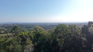 Drone Flagra Casal Transando Na Trilha Do Morro Itacolomi Em Gravatai - Dinni Gata