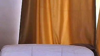 Blonde tight pussy babe solo toy fun in glamour masturbation