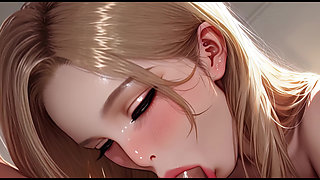 Ai Generated Teens with Deep Throat and Slugs