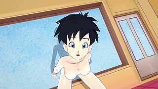 Uncensored 3D hentai featuring Videl from DBZ in intense battles