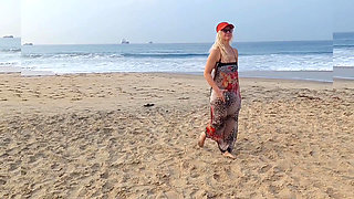 Mature Blonde Wife Enjoys Sex After Walk